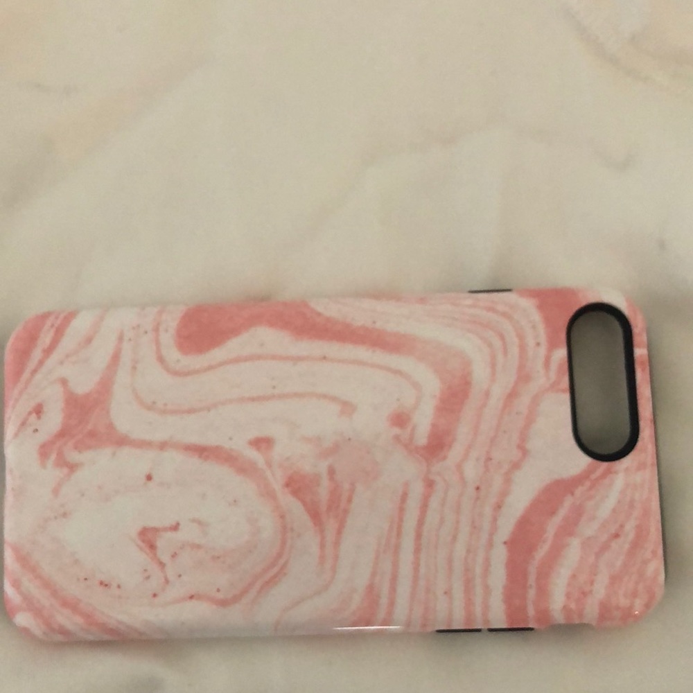IPhone 7/8 Plus Pink Marble Case